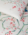 Sakura Fence Çift Kişilik Nevresim Takımı Krem