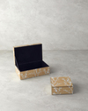 Sakura Garden Cam Dekoratif Kutu Bej