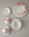 Sakura Season New Bone China Pasta Tabağı Açık Pembe