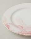 Sakura World New Bone China Servis Tabağı Açık Pembe