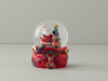 Santa Polyresin Kar Küresi Kırmızı