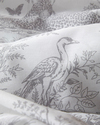 Savanna Pamuk Tek Kişilik Çarşaflı Nevresim Takımı 160x220 cm Açık Gri