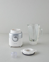 Sbl 3001 Cam Sürahi Blender Beyaz-Krom