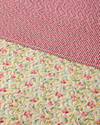 Scarlet Bloom  Çift Kişilik Yatak Örtüsü Takımı 200x220 cm Kırmızı