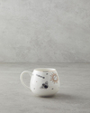 Scorpio New Bone China Kupa 325 ml Siyah-Beyaz-Gold