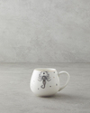 Scorpio New Bone China Kupa 325 ml Siyah-Beyaz-Gold
