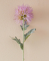 Sea Holly Tek Dal Yapay Çiçek Lila