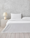 Serene Bliss Perkal King Size Nevresim Takımı 240x220 cm Beyaz