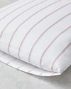 Serene Stripes Pamuklu 2'li Yastık Kılıfı 50x70 cm Pembe