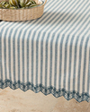Serenity Cotton Runner Dark Blue