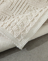 Shabby Pamuklu Kilim Beyaz