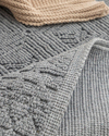 Shabby Pamuklu Kilim Gri