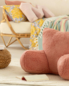 Sherpa Dekoratif Puf 40x70 cm Pembe