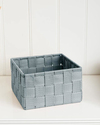 Shine Polipropilen Sepet 16x16x9,5 cm Koyu Bej