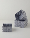 Shine Sepet 14x14x7 cm Siyah - Beyaz