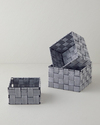 Shine Sepet 16x16x9 cm Siyah - Beyaz