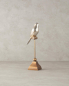 Shiny Bird Polyresin Biblo Gold
