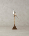 Shiny Bird Polyresin Biblo Gold