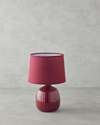 Shona Abajur 35 cm Bordo