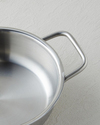 Siena Çelik 2’li Kapaksız Sahan Seti 16-18 cm Silver