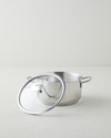 Siena Çelik Mini Tencere 16x8 cm Silver