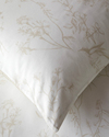 Simple Botanica Pamuk Çift Kişilik Çarşaflı Nevresim Takımı 200x220 cm Bej