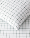 Simple Checks Kolay Ütülenir Çift Kişilik Nevresim Takımı 200x220 cm Seledon