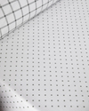 Simple Checks Kolay Ütülenir Tek Kişilik Nevresim Takımı 160x220 cm Gri