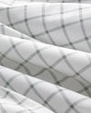 Simple Checks Kolay Ütülenir Tek Kişilik Nevresim Takımı 160x220 cm Seledon