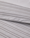 Sleek Lines Kolay Ütülenir Çift Kişilik Nevresim Takımı 200x220 cm Gri