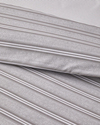Sleek Lines Kolay Ütülenir Çift Kişilik Nevresim Takımı 200x220 cm Gri