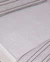 Sleek Lines Kolay Ütülenir Çift Kişilik Nevresim Takımı 200x220 cm Gri