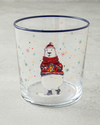 Snowflake Cam Bardak 420 ml Kırmızı - Yeşil