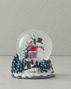 Snowman Polyresin Kar Küresi Beyaz