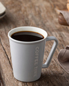 Sober New Bone China Kupa Açık Gri