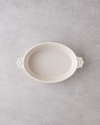 Soft Bloom Stoneware Fırın Kabı 28 cm Krem