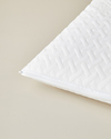 Soft Care Örme Sıvı Geçirmez Alez Yastık Kılıfı 50x70 cm Beyaz