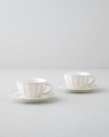 Soft Cloud Stoneware 4 Parça 2 Kişilik Çay Fincanı Takımı 150 ml Açık Pembe