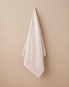 Soft Ruffle Pamuk Banyo Havlusu 70x140 cm Pudra