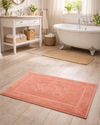 Soft Step Pamuk Ayak Havlusu 50x70 cm Somon