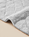 Soft Touch Rabbit Pelüş Halı Açık Gri