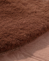 Soft Touch Rabbit Peluş Post Dikdörtgen Kesim Koyu Gülkurusu