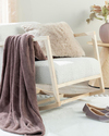 Softy Wellsoft Tv Battaniye Sisli Leylak