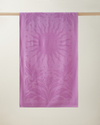 Solar Glow Pamuk Plaj Havlusu 70x140 cm Mor