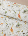 Solaya Bloom Çift Kişilik Complete Nevresim Takımı 200x220 cm Turuncu