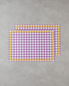 Sommertanz Polipropilen 2'li Amerikan Servis 29x42 cm Mor