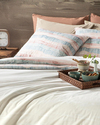 Spacious Lines Pamuklu King Size Nevresim Seti 240x220 cm Bej