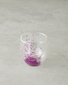Sparkle Borosilkat Cam Double Wall Kupa Pembe
