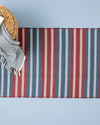 Sparks Dokuma Kilim 60x100 cm Beyaz - Bordo