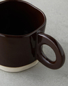 Splashy Stoneware Kupa 300 ml Koyu Kahverengi